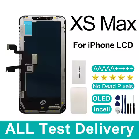 AAA OLED Screen For iPhone XS Max LCD Display Replacement For XS Max LCD With 3D Touch Screen Digiti