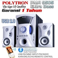 Speaker Multimedia Bluetooth Polytron KING PMA-9505/BA BIG BASS-Putih