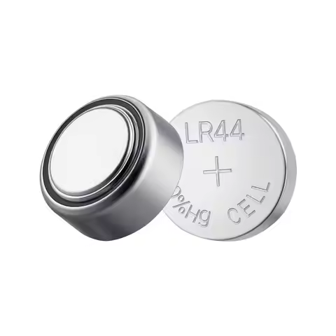 Button Cell Battery, 4 Pack (40 Count) LR44 Alkaline Batteries Non-Mercury, AG13 357 303 SR44 Batter
