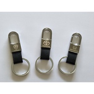 Car Logo Keychain Strap Keyring Keychain Key Chain Ring Key Fob for Honda Proton Toyota