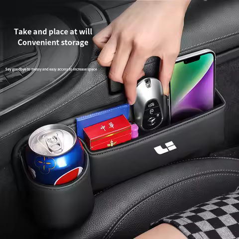 Car Seat Gap Storage Box Center Console Armrest Storage Box organizer For LEADING IDEAL One Li Auto 