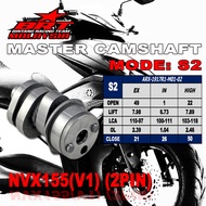 BRT RACING HIGH CAM / CAMSHAFT *** 2 PIN *** NVX NVX155 V1 / NMAX 155 V1