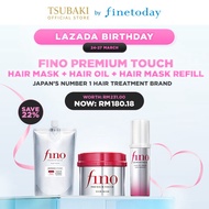 [Exclusive Bundle] FINO Premium Touch 3pc Set Hair Mask + Hair Oil + Hair Mask Refill