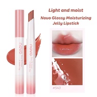 Novo Glossy Moisturizing Jelly Lipstick Makeup Lipstick Gincu Wanita