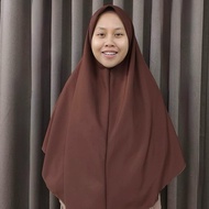 KOSHIBO Tudung Labuh Mencari Ilmu 2 Lapis Bidang 55 & 60 Jilbab Awning Flowy Instant Mudah Bentuk Se