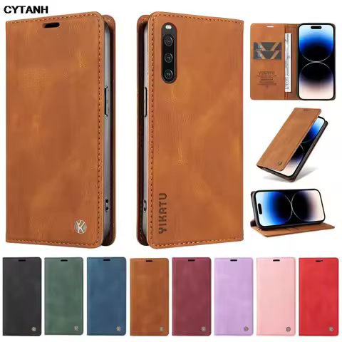 Luxury Wallet Leather Protect Case For SONY 10-6 Xperia 10 VI 1 IV 5 V Xperia10VI Xperia10V Xperia1V