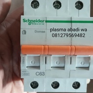 MCB DOMAE SCHNEIDER 3 PHASE 63A -DIASHOP18