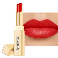 MAKI YIKA Moisture Red Lipstick for Women Hydrated Tinted Lip Balm for Dry Cracked Lips Weightless G