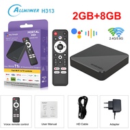 Android TV Box T1S Smart 4K Home theater AllwinnerH313 Streaming Media H.265 Iptv Global Version Net
