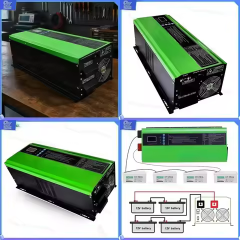 3KW 5KW 8KW 10KW 12KW Hybrid Solar Wind Power Inverter 48V MPPT 100A Off Grid System Home Energy Sto