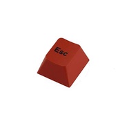 Leopold FC PD Keyboard Keycap Compatible with FC900R PD / FC750R PD / FC900R PBT / FC750R (Esc(Red),