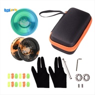 Aluminum Alloy Responsive Unresponsive Yoyo + Professional Orange Black Unresponsive Yoyo, Fine Work