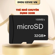 Genuine 32Gb, 64Gb, 128Gb memory card for Imou, Ezviz, Yoosee, TAPO cameras at IMOU EZVIZ VN