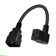 zebeaa. Reliable 16A 250V 3Pin Extension Cord PDU UPS Power Cord C19 to C20 10cm