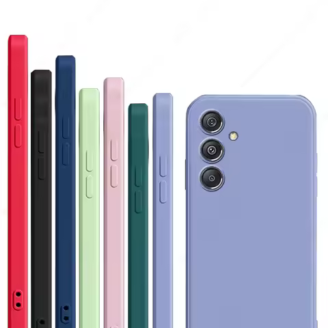 For Samsung Galaxy M34 5G Case for Samsung Galaxy M34 Cover Shell Liquid Silicone Case for Samsung M