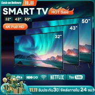 Expose ทีวี 43 นิ้ว smart tv 32 นิ้ว สมาร์ททีวี tv 4K UHD 50 นิ้ว โทรทัศน์ LED เชื่อมต่อwifi Android TV รับประกัน 3ปี Youtube/Netflix Digital TV 32 One