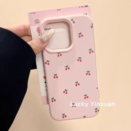 Aesthetic Style Y2K Cherry Casing Oppo Reno 15F 5G A6X A6 14F A3X A6T Pro A5I Pro A5 2025 Casing