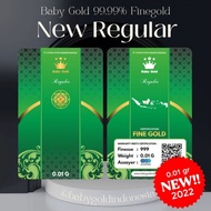 Emas Babygold New 0.01 Logam Mulia Emas Kecil Mini Gold Mini Gram