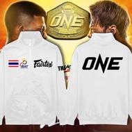 One Championship & Sat Adult Stand Collar Cardigan Sports Authority Of Thailand Windproof And Sun Pr