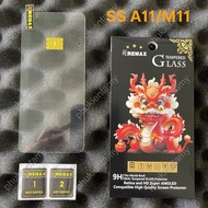 (R1) Remax Transparent Samsung A11 / M11 Tempered Glass Screen Protector