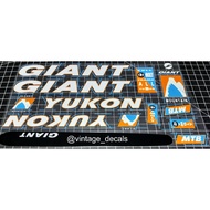 GIANT bicycle decal sticker YUKON