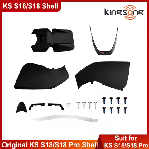 Original King Song S18/S18 Pro/S18 Pro+ Cover Shell Kit Plastic Protection Cover Black White Cover S