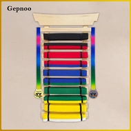 Gepnoo Wood Karate Belt, Display Rack, Martial Arts, Wooden, Belt Holder, Hanging Display, Martial A
