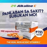 24 alkaline c sodium ascorbate original 【local COD】 24 ALKALINE-C | Sodium Ascorbate| non-acidic| F