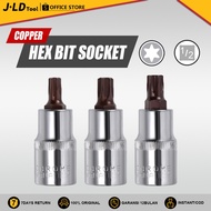 JLD 1/2" Hex Bit Socket Allen Key Socket Impact Hex Bit Drill Bit Socket