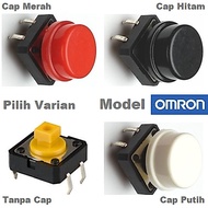 Push Button B3F-4055 White Cap Tactical Tact Switch OEM Omron Press Switch