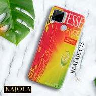 Case Hp Realme C15 - Casing Hp Realme C15 - KAJOLA - Fashion Case ROKOK - Pelindung Belakang Handpon