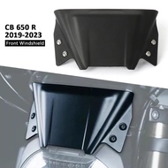 Windshield For Honda CB650R CB 650 R cb650r CB 650R 2019-2023 Motorcycle Windscreen Bracket Set Blac