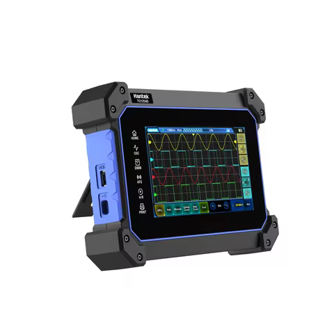 Hantek Handheld Oscilloscope TO1112,2 channel,110 MHz BW,250MSa/S sampling rate, 8M large storage