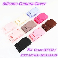For Canon IXUS 285 HS / IXY 650 / EPLH 360 HS Silicone Armor Skin Case Camera Bag Protective Body Co