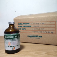 \NEW/ BIOPROS TP INJ 100ml By VADCO - MENJAGA STAMINA TUBUH HEWAN (