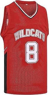 Mens Basketball Jersey Wildcats High School Shirt 14 Troy Bolton Jersey 8 Chad Danforth Basketball J