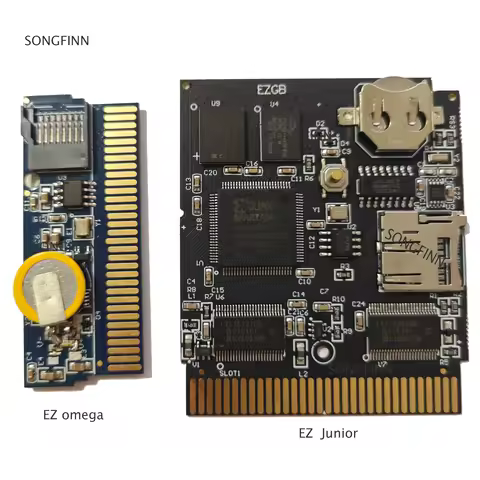 Superior 800 in 1 EZ 16 32 Bit Video Game Card Omega Junior Real-Time Clock RTC 8GB/16GB/32GB Batter