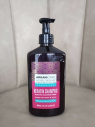 Arganicare keratin shampoo 400 ml.exp 01/2026