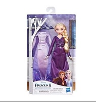 DISNEY ELSA公仔 ELSA換衫公仔 Hasbro Forzen 2 Arendelle Fashions Elsa Fashion Doll Action Figures Toy