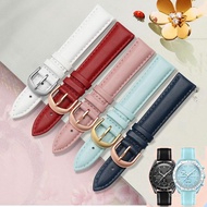 For Omega X Swatch Joint MoonSwatch Planetary fashion Strap gray white pink blue Bracelet 20mm Quick Release cowhide Watchband