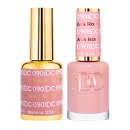 DAISY DND duo - gel polish and nail polish, shades of pink