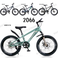 MTB Basikal / BASIKAL BUDAK / BASIKAL MTB KIDS / 20'' INCH DISC BRAKE FRONT FORK / BASIKAL KANAK KAN