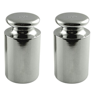 2X Calibration Weight for Digital Scale Carbon Steel Chrome 1000G (1KG WGT)