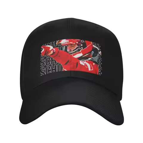 Michael Schumacher helmet F1 legend Baseball Cap Golf Cap Vintage hats on offer Woman Men's