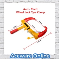Universal Car Wheel Lock Anti-Theft Tyre Car Clamp Safety Tire Security Lock Tire Clamp Padlock Lock