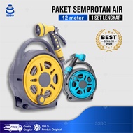 SEPAKET SEMPROTAN SELANG AIR JET SPRAY TAMAN KEBUN ALAT CUCI KENDARAAN MOTOR MOBIL COD