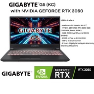 [USED] Gigabyte G5 Gaming Laptop with RTX 3060 - Best Budget Gaming Laptop (G5 KC)