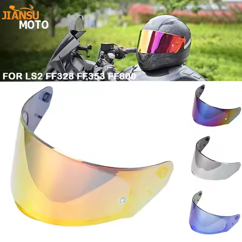 Visors for LS2 FF320 Stream FF353 Rapid FF328 FF800 Motorcycle Helmet Original Replace Extra Lens Bl