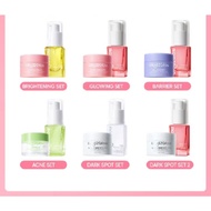 Glad2glow package of 2 skincare (moisturizer + serum) bundling
