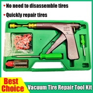 【Ready Stock】 Tubeless Wheel Vacuum Tire Repair Tool Kit Vacuum Tire Repair Tool Kit With Mushroom H
